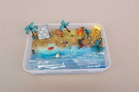 Explore Natural Disasters with best out of waste Tsunami Model Craft - Activity Single - FeviCreate