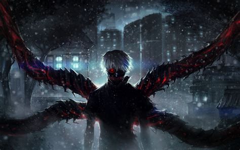 Tokyo Ghoul Kaneki Ken digital wallpaper Tokyo Ghoul Kaneki Ken #mask #2K #wallpaper # ...