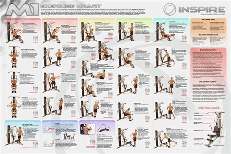 Total Gym Chart Marcy Workout Chart Weider 2980 Exercise Chart Weider ...