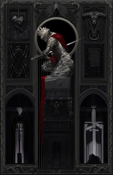 Bearer of the Curse, an art print by Fei Ou | Dark souls, Dark art ...