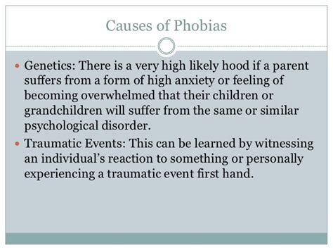 Effective Treatments Of Phobias