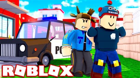 POLICE SIMULATOR IN ROBLOX! *ARRESTING YOUTUBERS* - YouTube