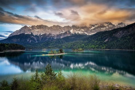 Lake Eibsee | Nature pictures, Lake, Beautiful lakes