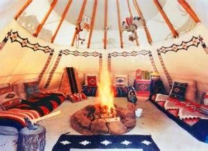 Teepee Interior Design | Home on the Range Blog