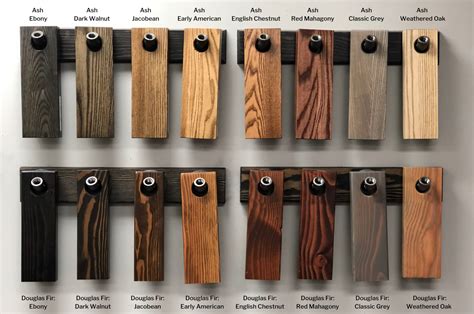 Finishes and Woods - Emmorworks | Wood stain colors, Staining wood, Stain colors