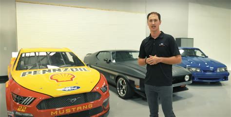 NASCAR's Joey Logano Shows Off His Impressive Car Collection: Video