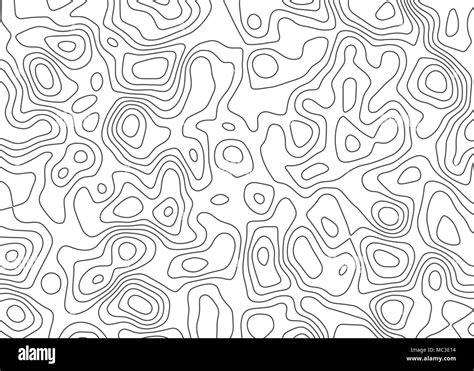 Topographic map Black and White Stock Photos & Images - Alamy
