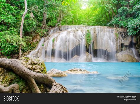 Deep Forest Waterfall Image & Photo (Free Trial) | Bigstock