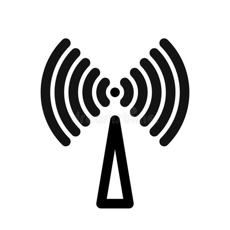 Wifi Symbol. Wireless Internet Connection or Hotspot Sign. Outline ...