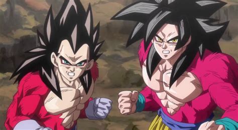 Vegeta Ssj4 Vs Goku Ssj4