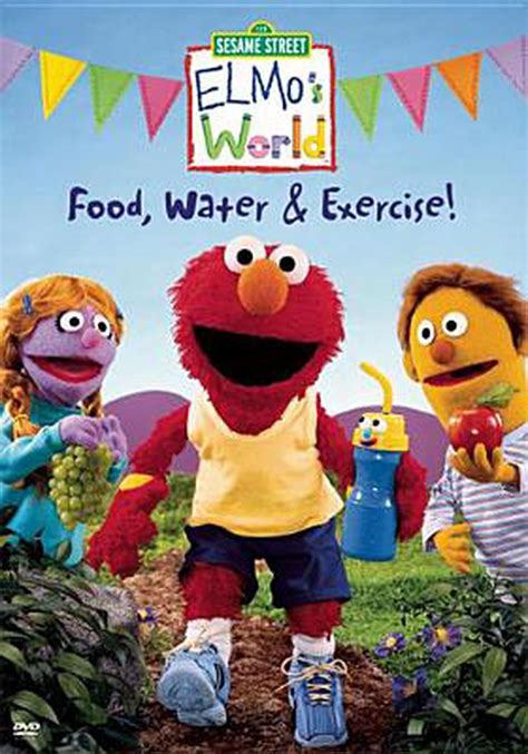 Elmo's World:food Water & Exercise - DVD Region 1 Free Shipping ...