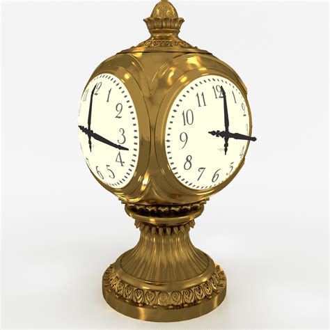 Grand Central Terminal clock 3D | CGTrader