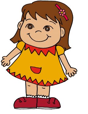 happy girl clipart - Clip Art Library