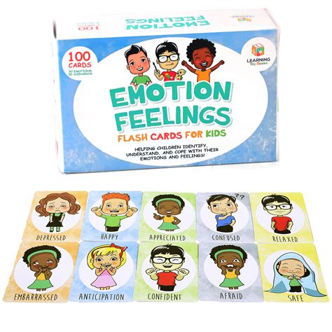 Buy Feelings Flashcards Game Emotion Cards for Learning Emotions with Emotion Faces Therapy ...