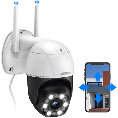 Wireless OHWOAI Security Cameras,3MP Home WiFi IP Cameras Featuring ...