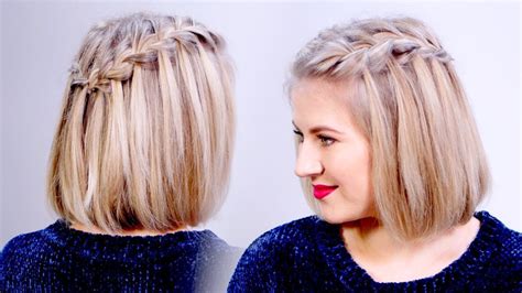 8+ Neat Waterfall Braid Short Hair