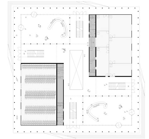 antwerp university campus O bulding by west 8, META architecture, SW + technum