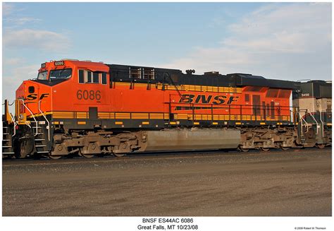 BNSF ES44AC 6086 | BNSF ES44AC 6086 headed for the roundhous… | Flickr