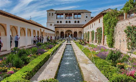 Fountains of Alhambra Photograph by Marcy Wielfaert - Fine Art America