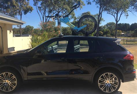 Porsche Cayenne Bike Rack - SeaSucker Down Under