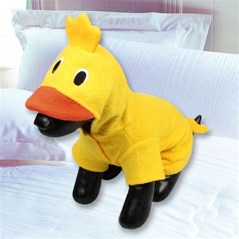 2019 Costume Party Duck Hooded Dog Clothes Pet Chihuahua Coat Clothing ...