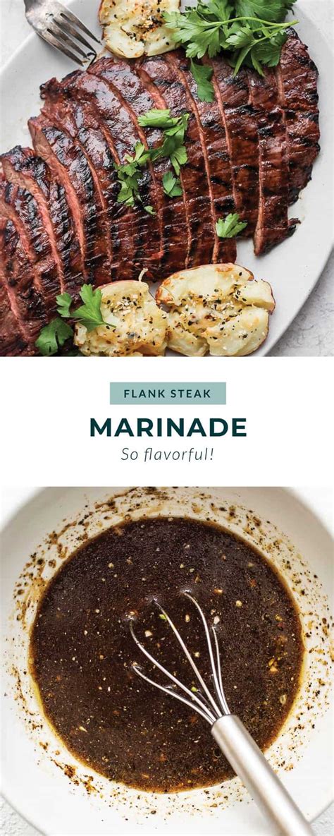 Flank Steak Marinade - Fit Foodie Finds