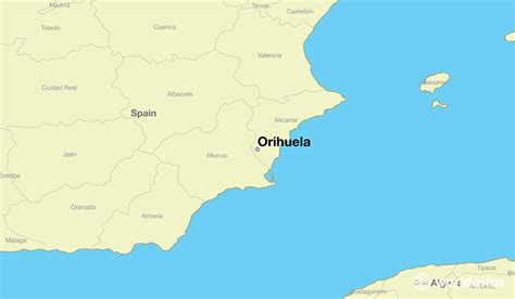 Where is Orihuela, Spain? / Orihuela, Valencia Map - WorldAtlas.com