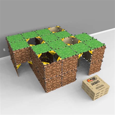 Minecraft Dirt House X3 | Make-A-Fort