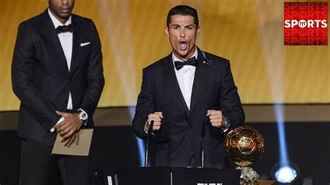 Cristiano Ronaldo Wins Ballon D’or - YouTube