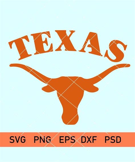 Texas Longhorns Logo SVG