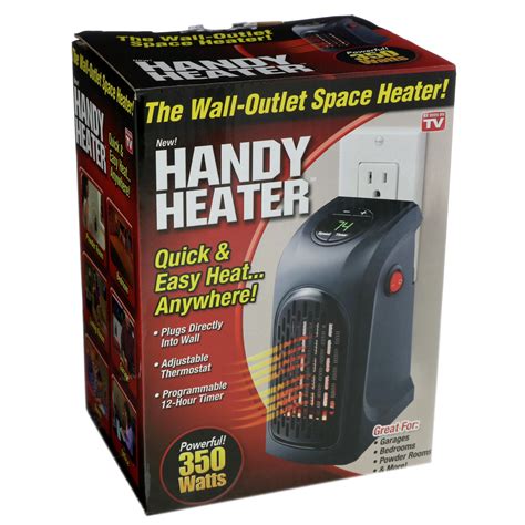 As Seen On TV Handy Heater Wall Outlet Space Heater - Shop Air ...