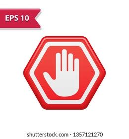 Stop Sign Icon Professional Pixelaligned Icon Stock Vector (Royalty Free) 1357121270