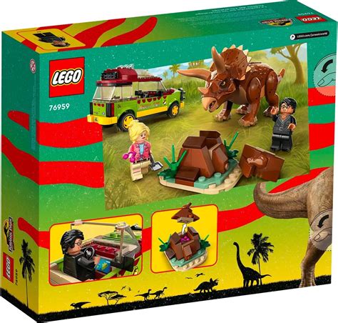 LEGO Jurassic Park Triceratops Research | A Mighty Girl