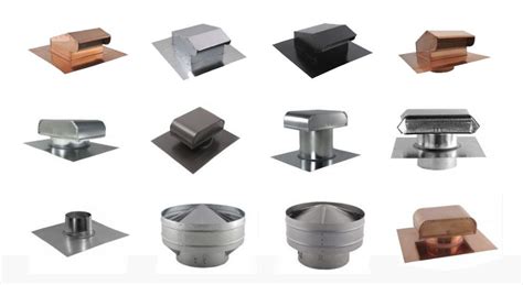 Types of Roof Vents | Roof vents, Metal roof vents, Metal roof