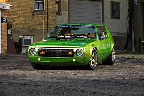 Mark Greenisen’s 1974 Gremlin Is a Bright-Green, Cone-Killing Monster