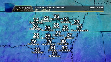 Arkansas Storm Team Weather Blog: Little Rock sees coldest morning ...