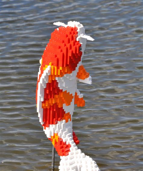 LEGO sculptures take over Botanical Garden Saturday