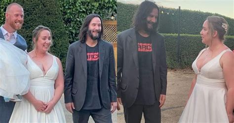 Keanu Reeves Surprises Newlyweds at Wedding Reception - TrendRadars