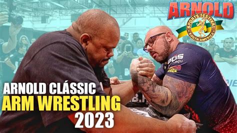 2023 ARNOLD CLÁSSIC ARMWRESTLING CHAMPIONSHIP - LEFT ARM - YouTube