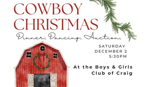 Cowboy Christmas 2023 by Boys & Girls Clubs of Northwest Colorado