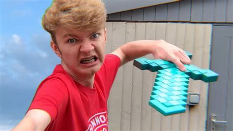 Minecraft Weapons VS Real Life Weapons... - YouTube