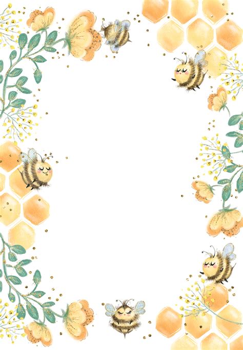 Bee Day - Birthday Invitation Template | Greetings Island Bee Themed ...