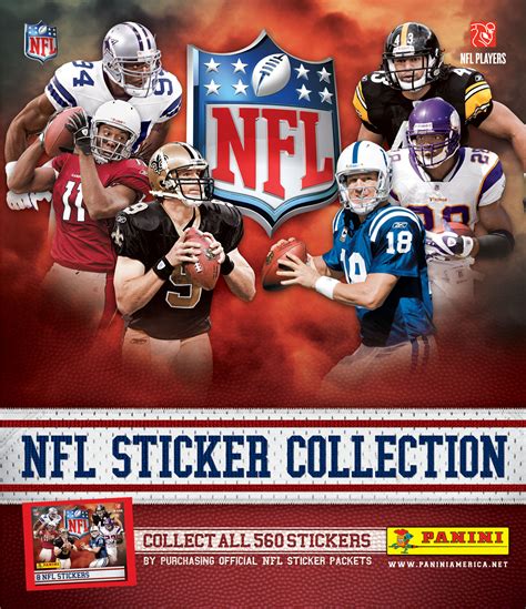 Panini America Launches First Officially Licensed NFL Sticker Album and ...