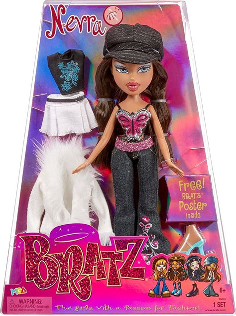 Buy Bratz® Original Fashion Doll Nevra™ with 2 Outfits and Poster at Bentzens | Bratz Dolls UK