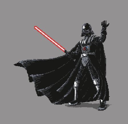 Darth Vader - PixelArt by PatBanzer on DeviantArt