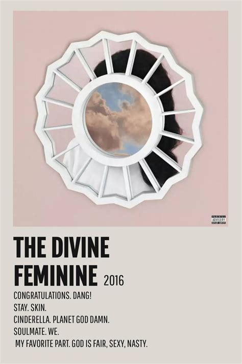 the divine feminine mac miller minimalist album poster | Mac miller ...