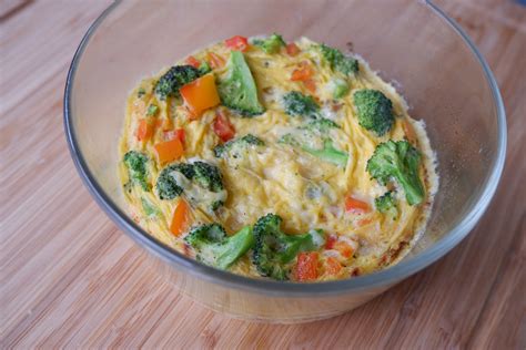 Keto Microwave Veggie Omelette - Custom Keto Diet Blog