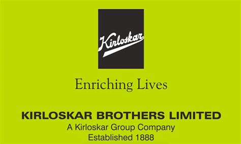 Kirloskar Brothers Pump Chart