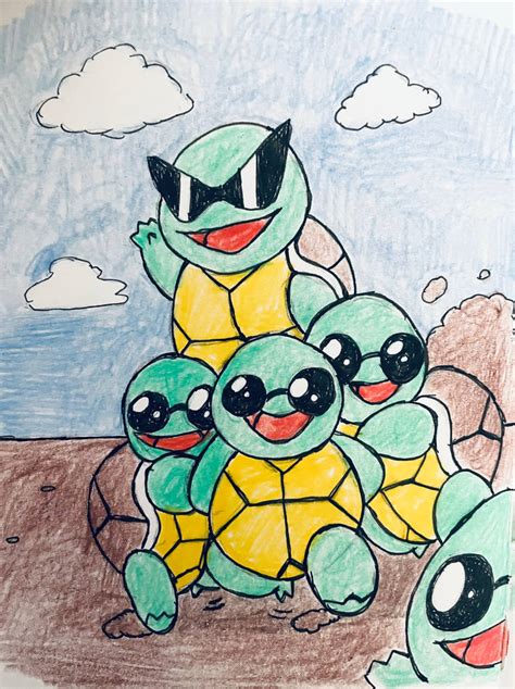 Squirtle squad by MusicLover88 on DeviantArt