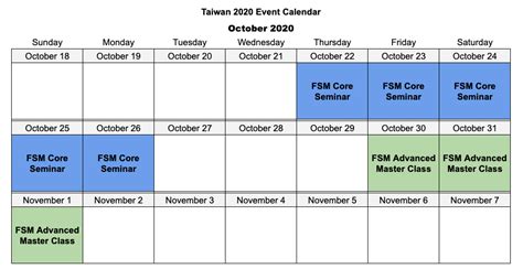 Event-Calendar-Google-Sheets - Frequency Specific Microcurrent